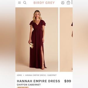Birdy Grey bridesmaids dress